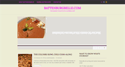 Desktop Screenshot of battenburgbelle.com